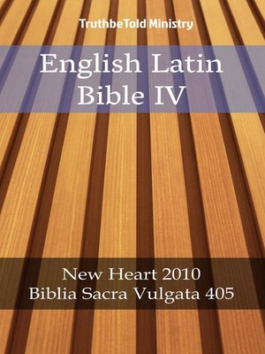 cover image of English Latin Bible IV